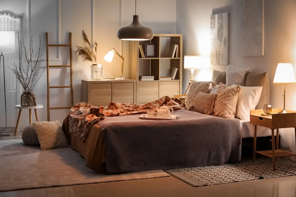 chambre cosy et stylée